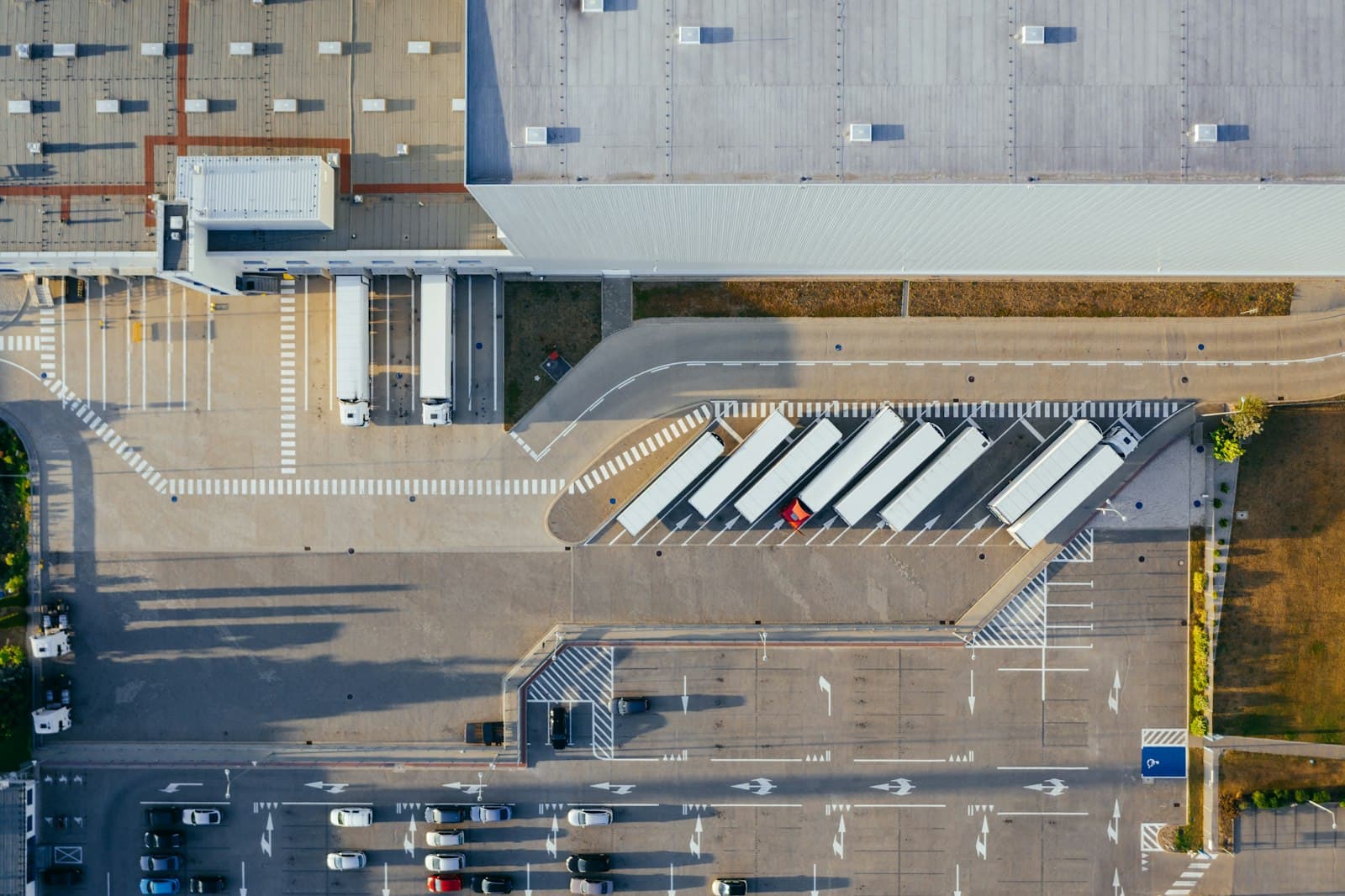 A customs inspection area at a port, illustrating CBP recordkeeping and UFLPA traceability.