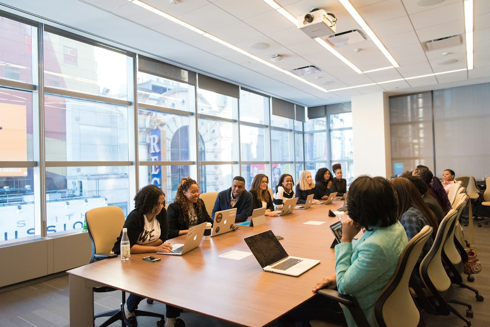 An advisory-firm workspace, illustrating a move from spreadsheets to automated capture.